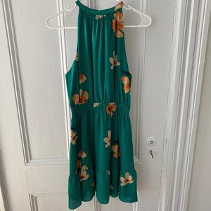 Aritzia Wilfred dress- size small, green floral